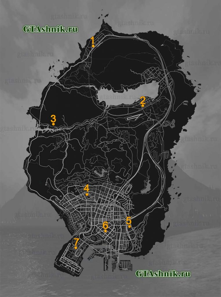 Карта как в гта 5 для гта сан андреас на андроид